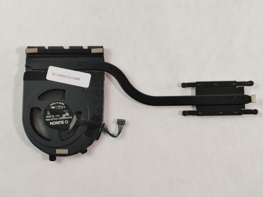 Lot of 5 Lenovo 01LW126 5-Pin BGA 1356  Heatsink and Fan For ThinkPad E580