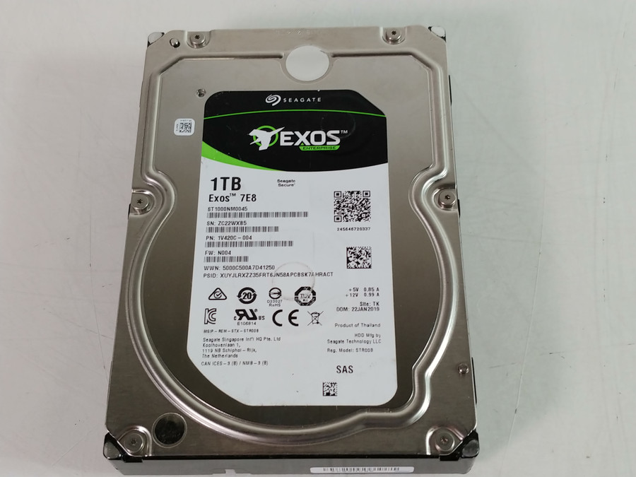 Seagate  EXOS 7E8 ST1000NM0045 1 TB SAS 3 3.5 in Enterprise Drive