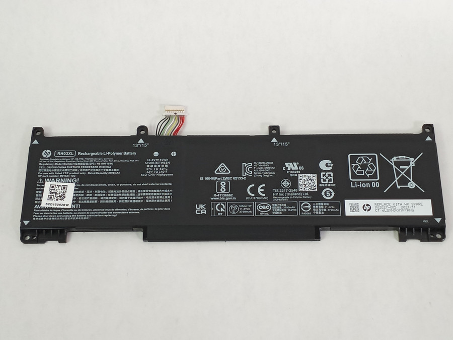 Lot of 5 HP ProBook 430 G8 3790mAh 11.4V 3 Cell Laptop Battery M02027-005