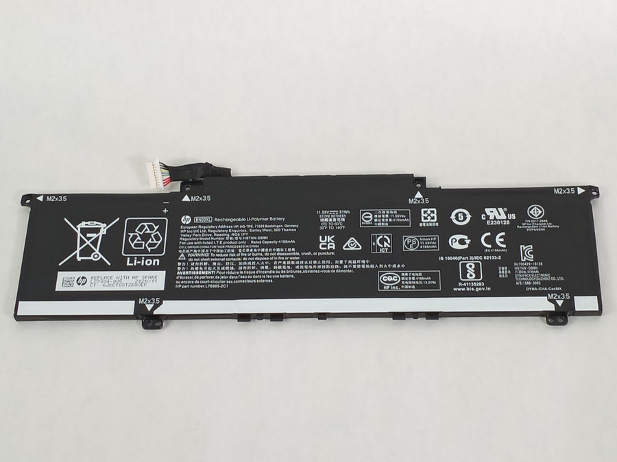 Lot of 2 HP L77034-005 4195mAh 3 Cell Laptop Battery for ENVY 13-ba Series