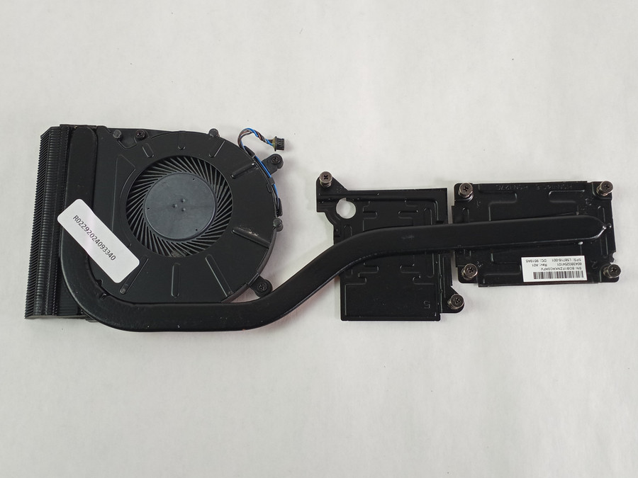 HP L58716-001 ProBook 650 G5 Copper 4-Pin BGA 1528 Laptop CPU Fan with Heatsink