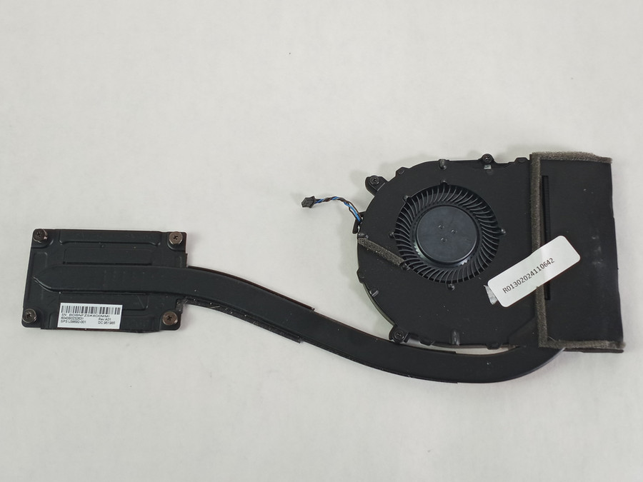 Lot of 2 HP EliteBook 640 G7 4-Pin BGA 1528 CPU Fan with Heatsink L58692-001