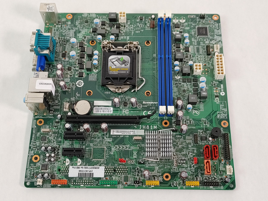 Lot of 2 Lenovo ThinkCentre M73e LGA 1150 DDR3 Desktop Motherboard 03T7169