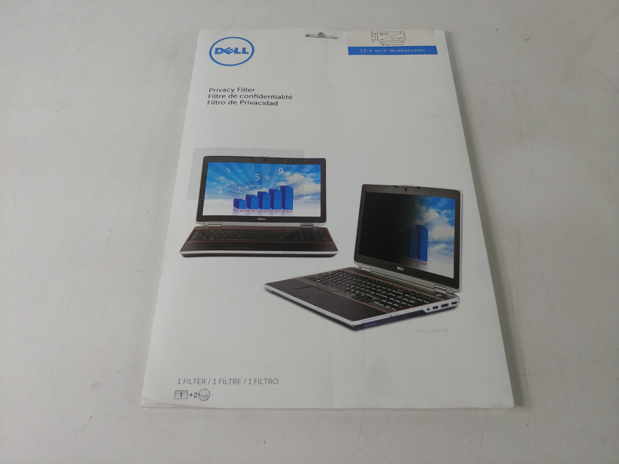 Lot of 2 New Dell N3T6D 12.5" Laptop Notebook Display Privacy Screen Filter
