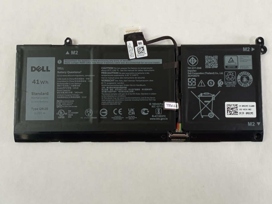 Lot of 10 Dell G91J0 3467mAh 3 Cell Laptop Battery for Inspiron 13 5310