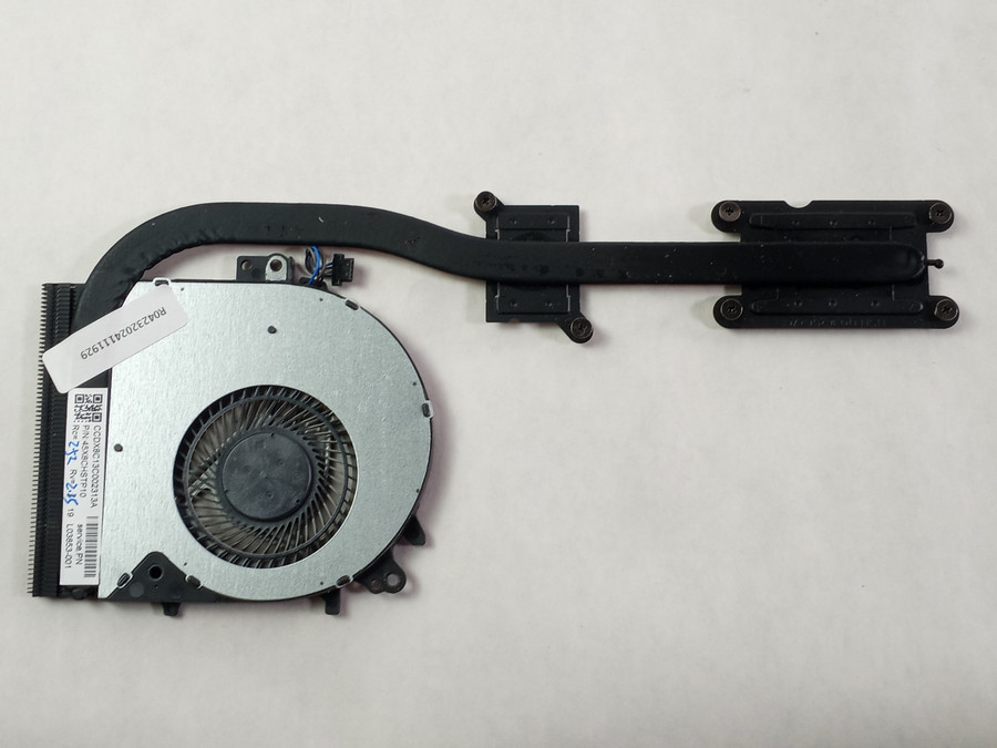 Lot of 2 HP L03853-001 L03854-001 ProBook 450 G5 Copper 4-Pin BGA 1356 Laptop CPU Fan with Heatsink