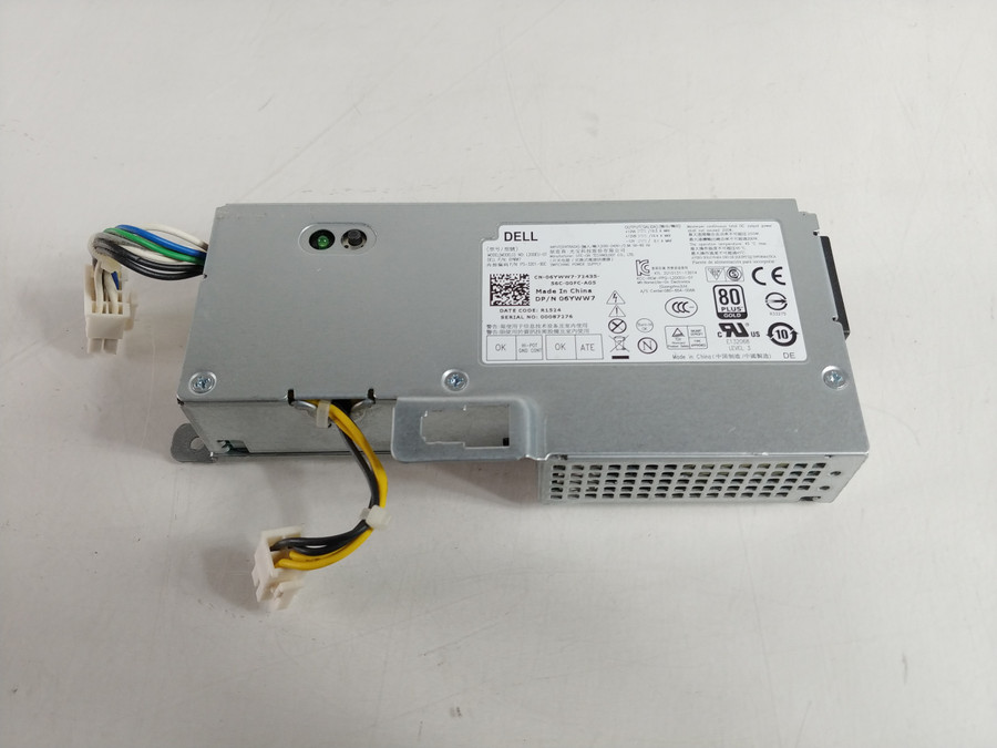 Lot of 2 Dell OptiPlex 9020 USFF 8 Pin 200W Desktop Power Supply 6YWW7
