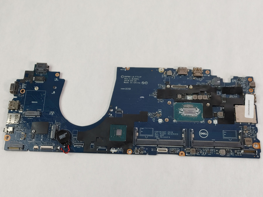 Dell Latitude 5591 84F86 Intel 2.3 GHz  Core i5-8300H DDR4 Motherboard