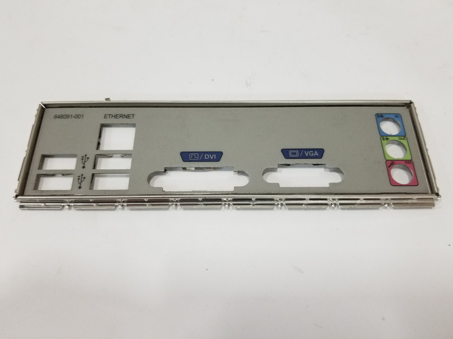 HP 646091-001 I/O Shield For Pro 3500 682953-001 Motherboard