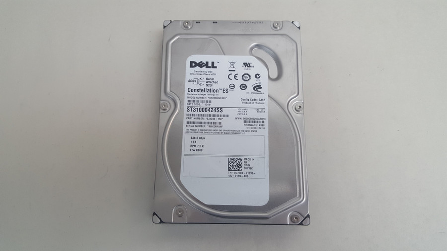 Seagate Dell ST31000424SS 1 TB 3.5 in SAS 2 Enterprise Hard Drive