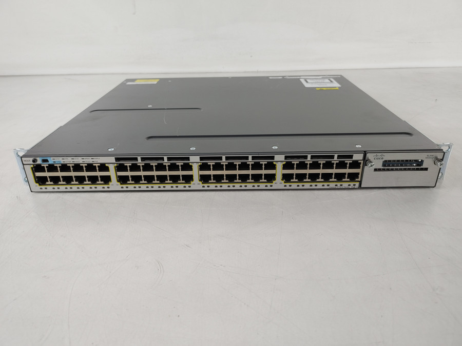 Cisco Catalyst 3750-X WS-C3750X-48P-L 48-Port Gigabit Ethernet Managed PoE+ Switch