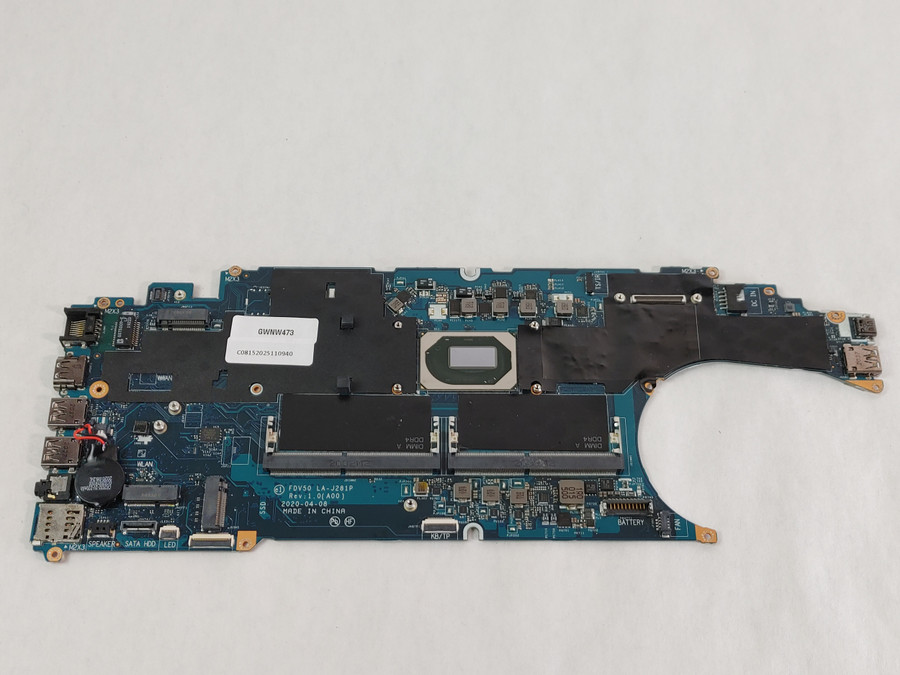 Dell Precision 3551 Core i5-10400H 2.60 GHz DDR4 Motherboard 9XKR8