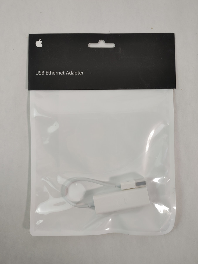 Lot of 2 New Apple A1277 USB to Ethernet Adapter