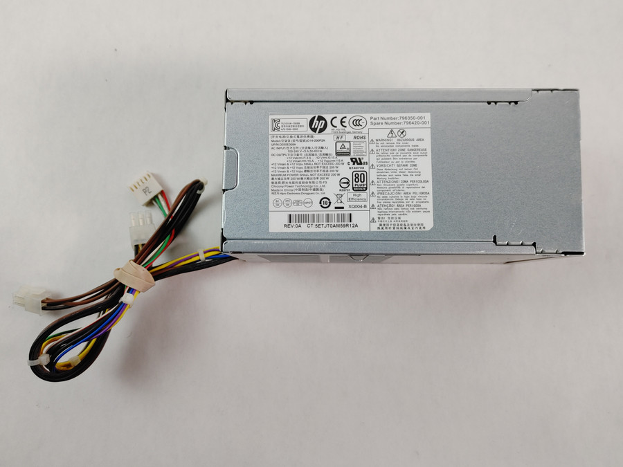 HP EliteDesk 800 G2 SFF 6 Pin 200W Desktop Power Supply 796350-001