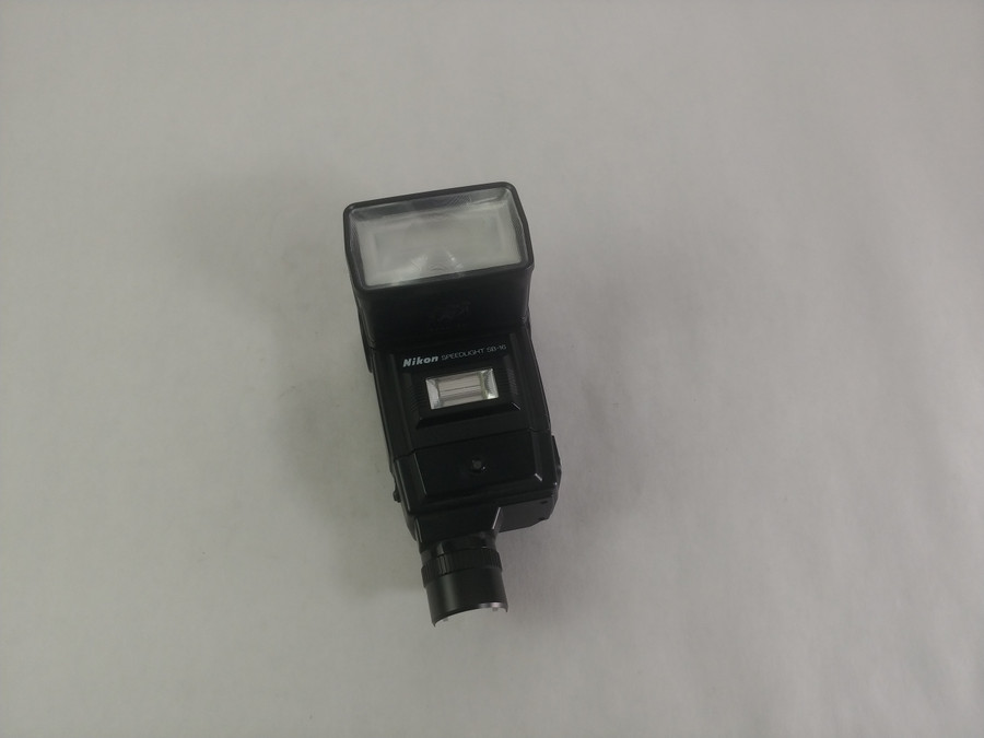 Nikon SB-16 Speedlight Flash With AS-8 Coupler UNTESTED