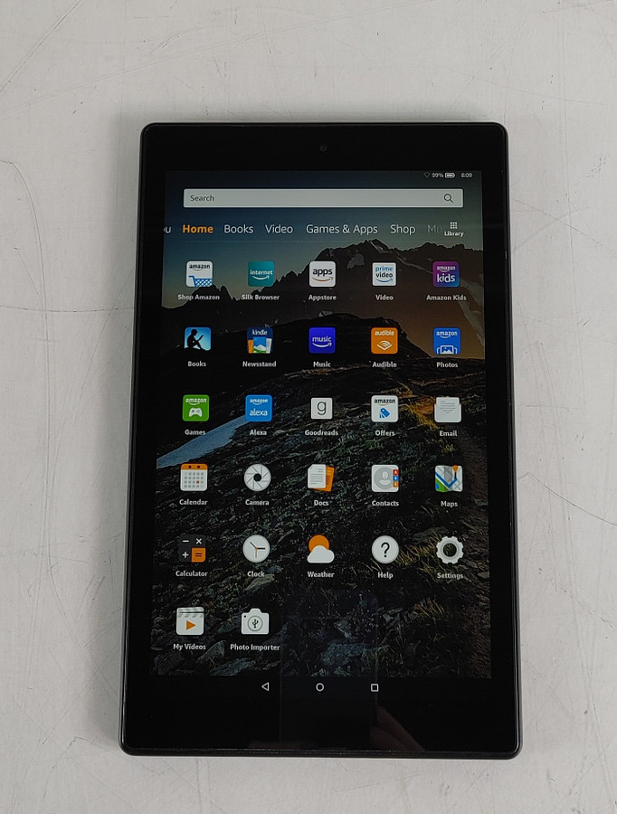 Amazon Fire HD 10 (7th Gen) SL056ZE 32 GB Fire OS 5 Black WiFi Only Tablet