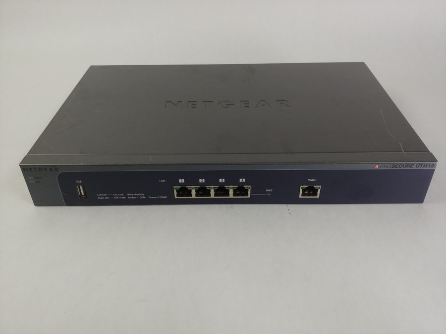 NetGear ProSecure UTM10 4-Port Gigabit Managed  Unified Threat Management
