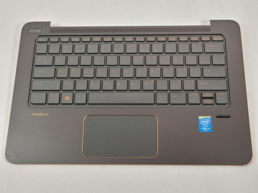 HP 837348-001 Laptop Palmrest w/Keyboard For EliteBook Folio 1020 G1