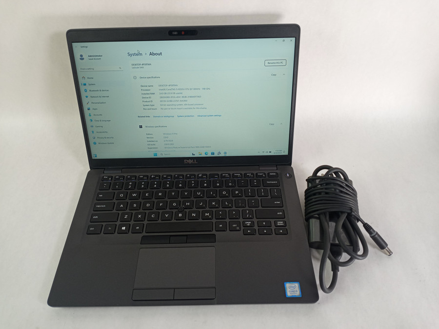 Dell Latitude 5400 Core i5-8265U 1.60 GHz 24 GB 500 GB SSD Windows 11 Pro Laptop WINACTI9 I9