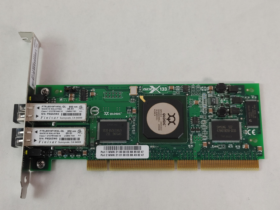 QLogic QLA2342 PCI-X Dual Port Fiber Channel Host Bus Adapter