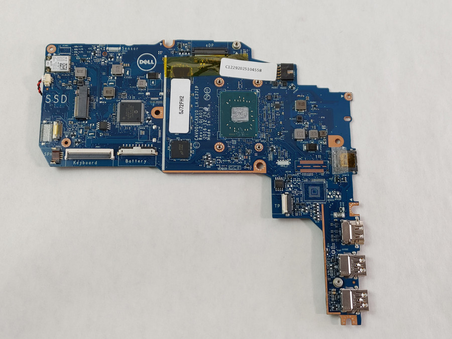 Lot of 2 Dell Latitude 3180 Pentium N4200 1.1 GHz DDR3 Laptop Motherboard 0E031