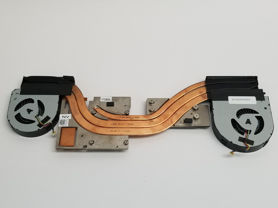 Dell YJNJK 4-Pin BGA 1440  Heatsink and Fan For Precision 7710