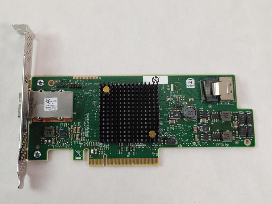 Lot of 2 HP LSI 9217-4i4e PCI Express x8 SAS RAID Controller Card 725504-002