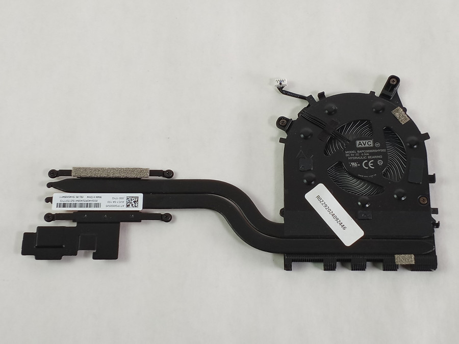 Lot of 5 Lenovo 5H40X89411 5F10Z58242 ThinkPad E15 Gen 2 Copper 5-Pin BGA 1449 Laptop CPU Fan with Heatsink