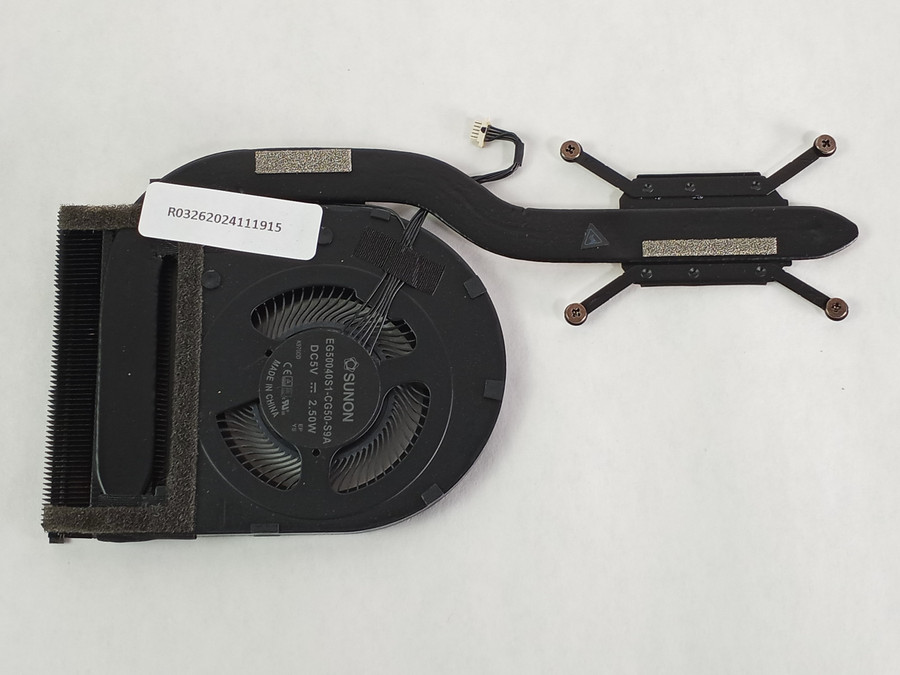 Lenovo 01AY995 ThinkPad T490s Copper 5-Pin BGA 1528 Laptop CPU Fan with Heatsink