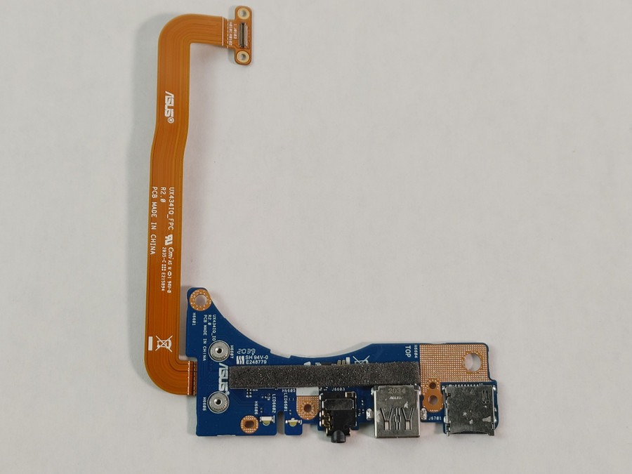Asus Zenbook 14 UX434 USB Audio Board w/ Cable UX434IQ_IO