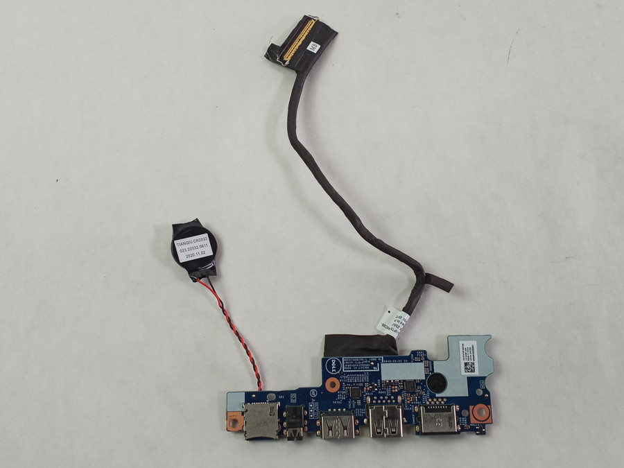Lot of 5 Dell Y67KR Laptop IO Circuit Board with SD Slot For Latitude 3510