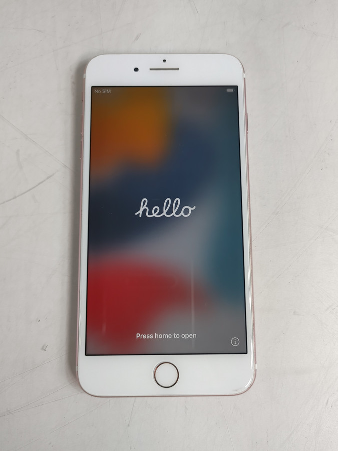 Apple iPhone 7 Plus A1784 128 GB iOS 15.8.3 Rose Gold Locked to AT&T Smartphone