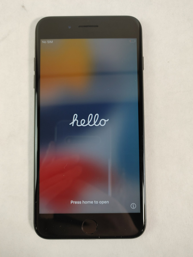 Apple iPhone 7 Plus A1784 128 GB iOS 15.8.3 Black Locked to AT&T Smartphone
