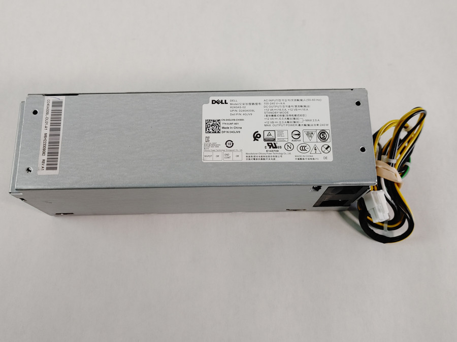 Lot of 5 Dell OptiPlex 7050 MT 6 Pin 240W Desktop Power Supply 4GJV9
