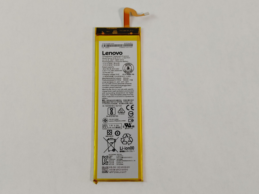 Lenovo Yoga Tab 3 Pro 4000 mAh 1 Cell 3.8 V Laptop Battery SB18C01830