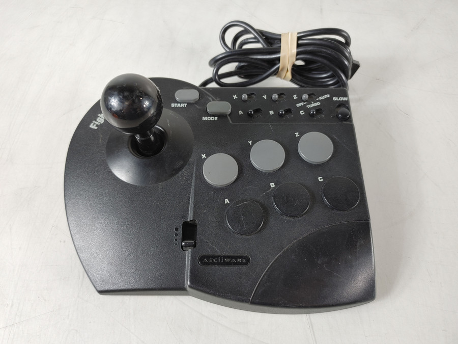 Sega Asciiware 5720 Fighter Stick SG-6 Button Joystick for Sega Genesis Untested