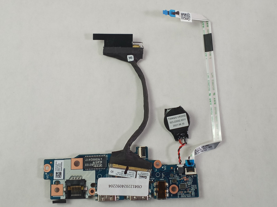 Lot of 2 Dell Latitude 3420 Laptop Power USB Ethernet Audio Board NF0202