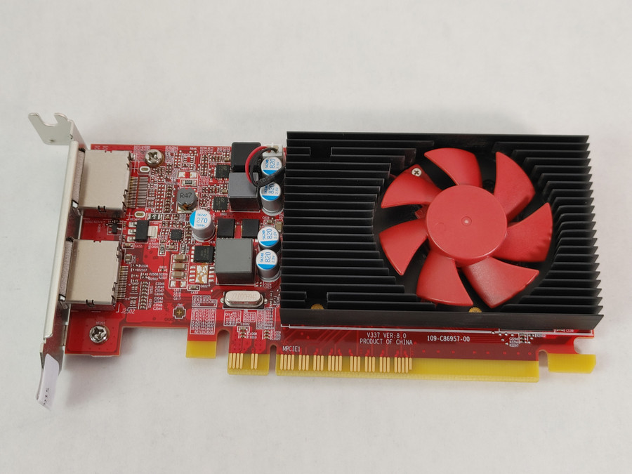 Lot of 2 AMD Radeon R7 430 2 GB DDR3 PCI Express 3.0 x 8 Low Profile Video Card