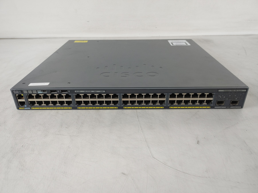 Cisco Catalyst WS-C2960XR-48FPD-I 48-Port Gigabit Ethernet Managed PoE+ Switch