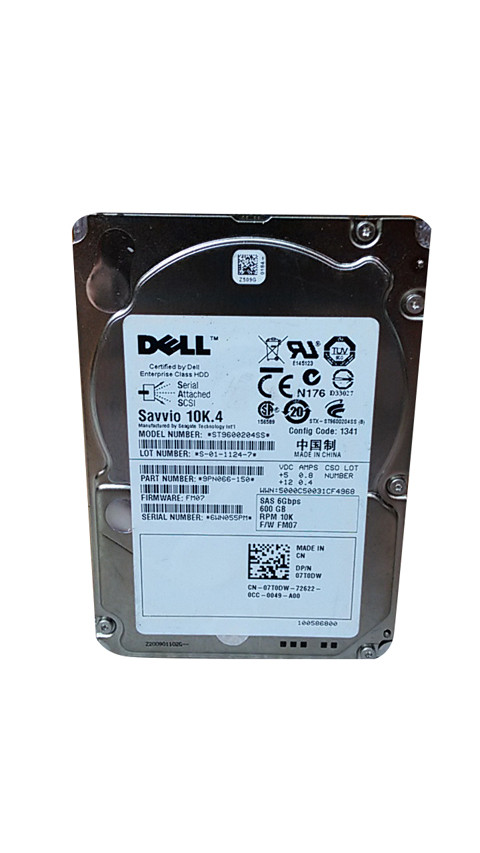 Seagate Savvio 10K.4 ST9600204SS 600GB 2.5" SAS 2 Enterprise Hard Drive