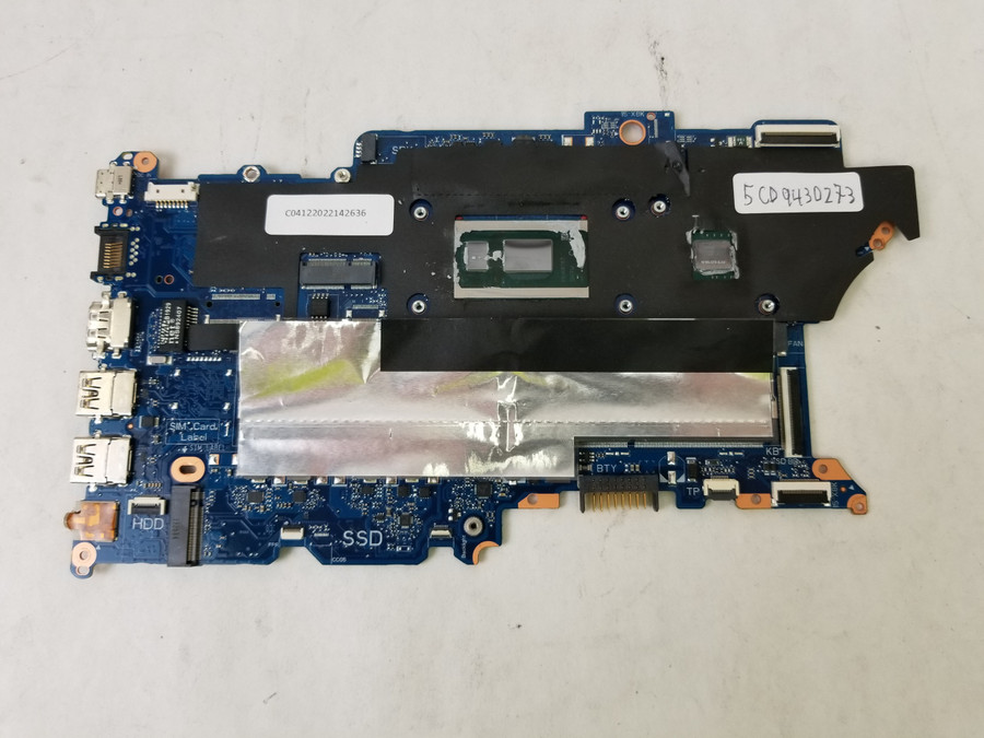 Lot of 5 HP ProBook 450 G6 Core i7-8565U 1.80 GHz DDR4 Motherboard L44892-601