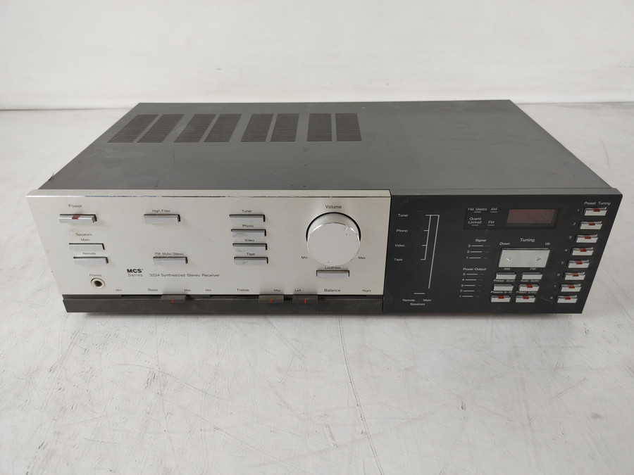 MCS Series 3224 Modular Component Systems Synthesized Stereo Audio Receiver