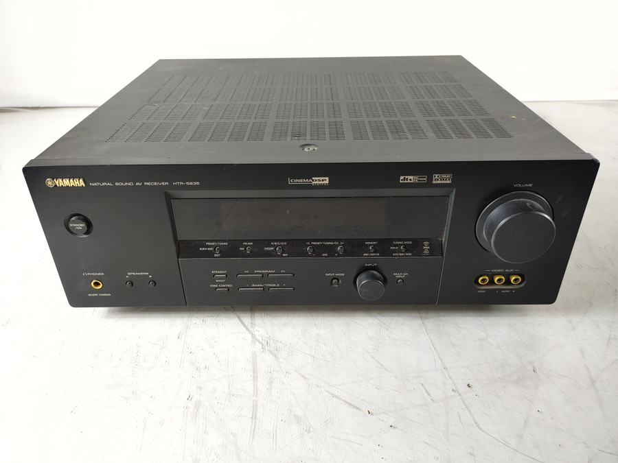 Yamaha HTR-5835 5.1 Channel Natural Stereo Surround Sound Audio/Video Receiver