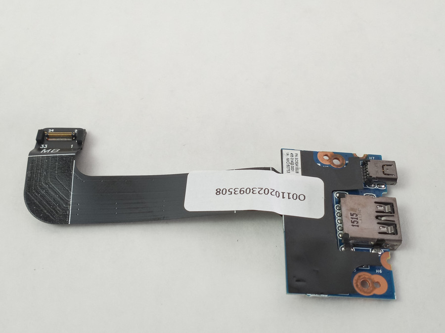 Lenovo SC50A10028 Laptop USB Port Board w/Cable For ThinkPad X1 Carbon 3rd Gen