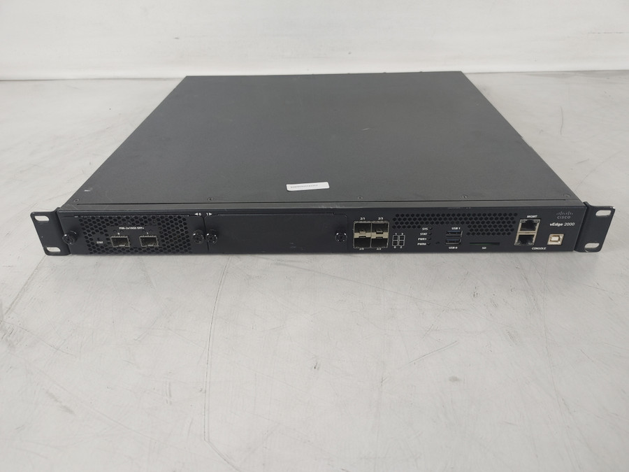 Cisco vEdge 2000 VEDGE-2000-AC-K9 6-Port Gigabit Ethernet Managed Enterprise Router
