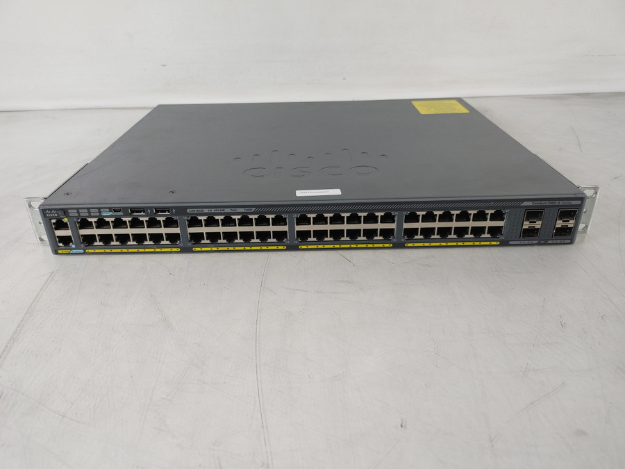Cisco Catalyst WS-C2960X-48FPD-L 48-Port Gigabit Ethernet Managed PoE+ Switch