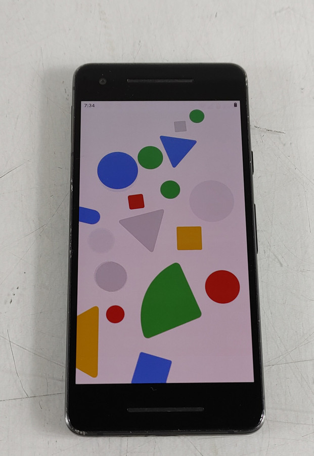 Google Pixel 2 G011A 128 GB Android 11 Verizon Only ( Wi-Fi + 4G ) For Parts