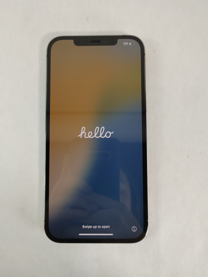 Apple iPhone 12 Pro Max A2342 128 GB iOS 18.4.1 Graphite AT&T Only ( Wi-Fi + 5G )