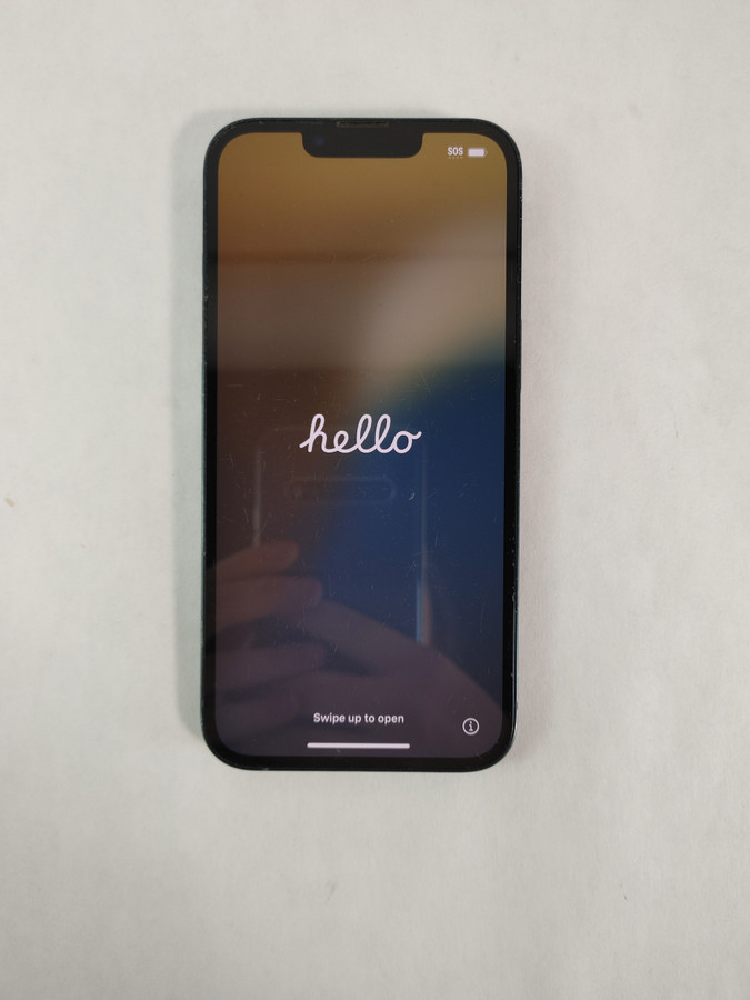 Apple iPhone 13 A2482 128 GB iOS 18.4.1 Midnight ( Wi-Fi + 5G ) Unlocked