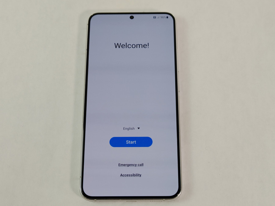Samsung Galaxy S22+ SM-S906U 128 GB Android 12 White AT&T Only ( Wi-Fi + 5G )